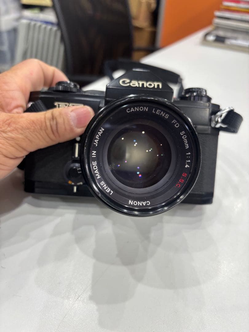 K428【アンティーク】Canon EF 一眼レフカメラ