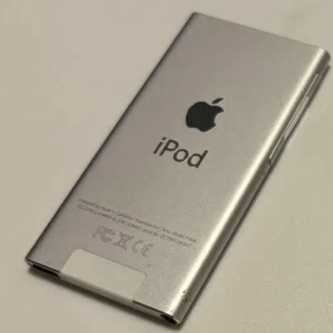 Apple ipod nano 第7世代　銀　シルバー