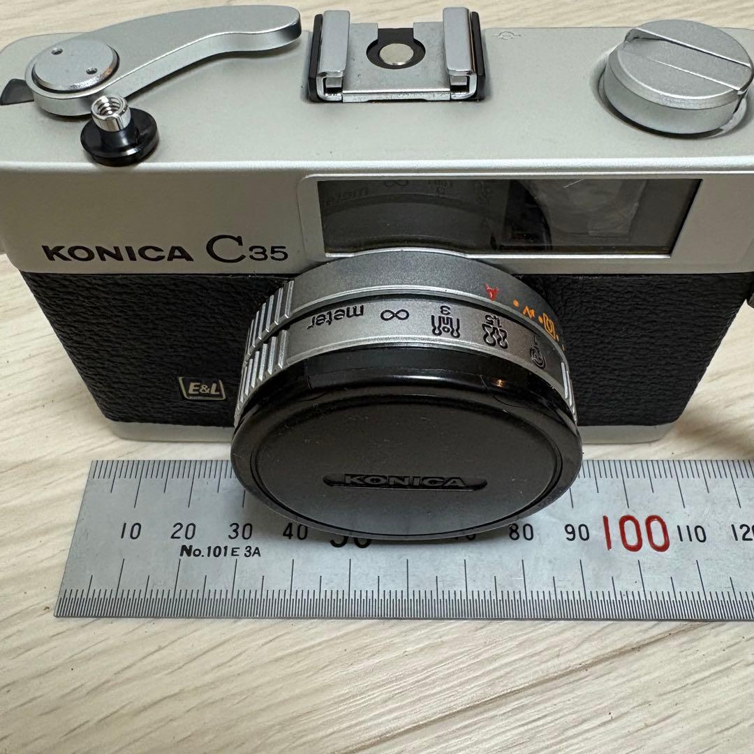 コニカ　コンパクトフィルムカメラ KONICA C35 E&L ジャーニーコニカ