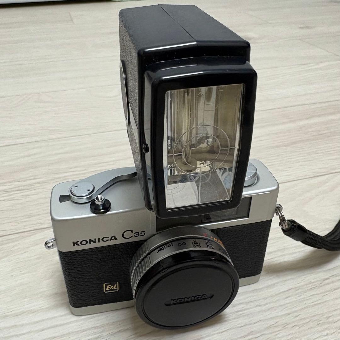 コニカ　コンパクトフィルムカメラ KONICA C35 E&L ジャーニーコニカ