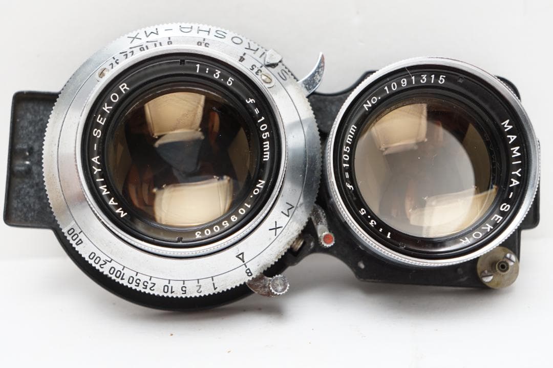 ＜動作＞MAMIYA C SEKOR 105mm f3.5