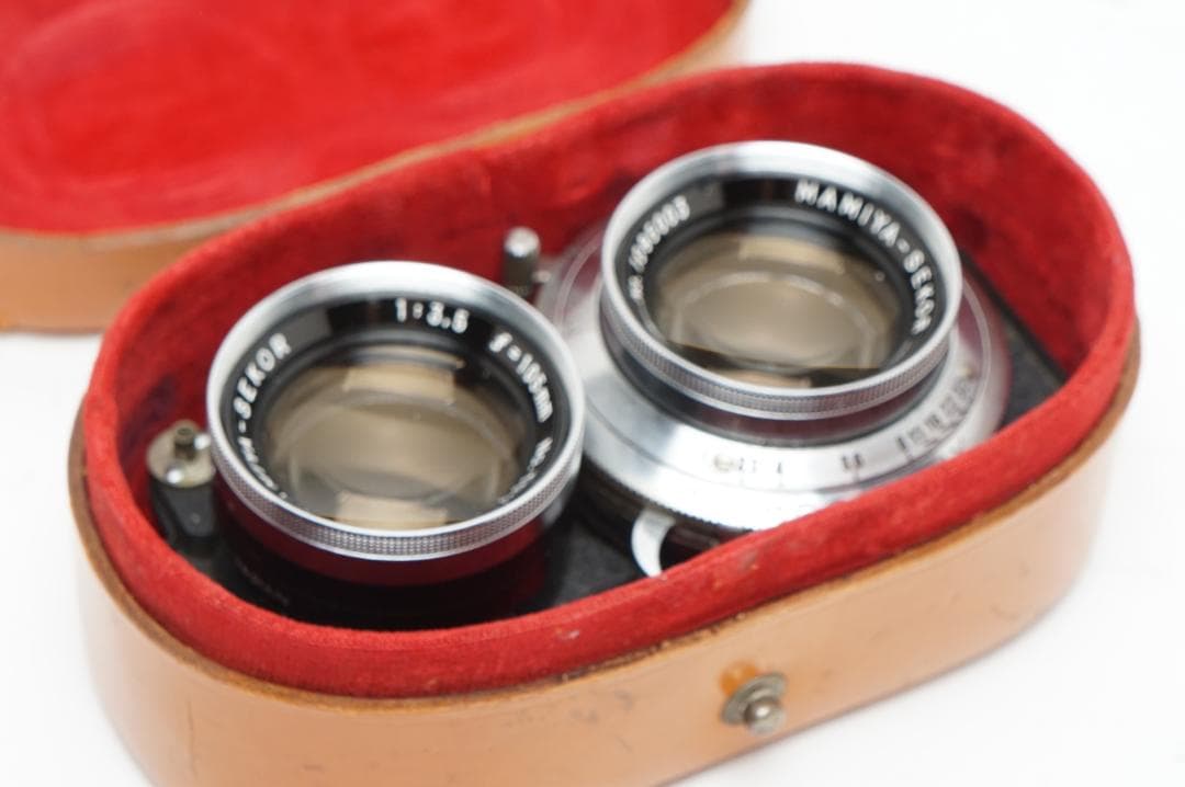 ＜動作＞MAMIYA C SEKOR 105mm f3.5