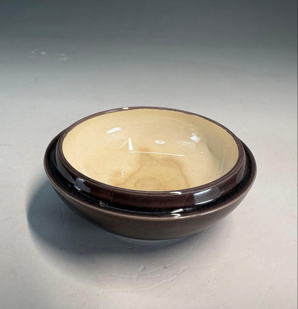【中古品】茶道具　中村翠嵐造　交趾干支巳香合（共箱）