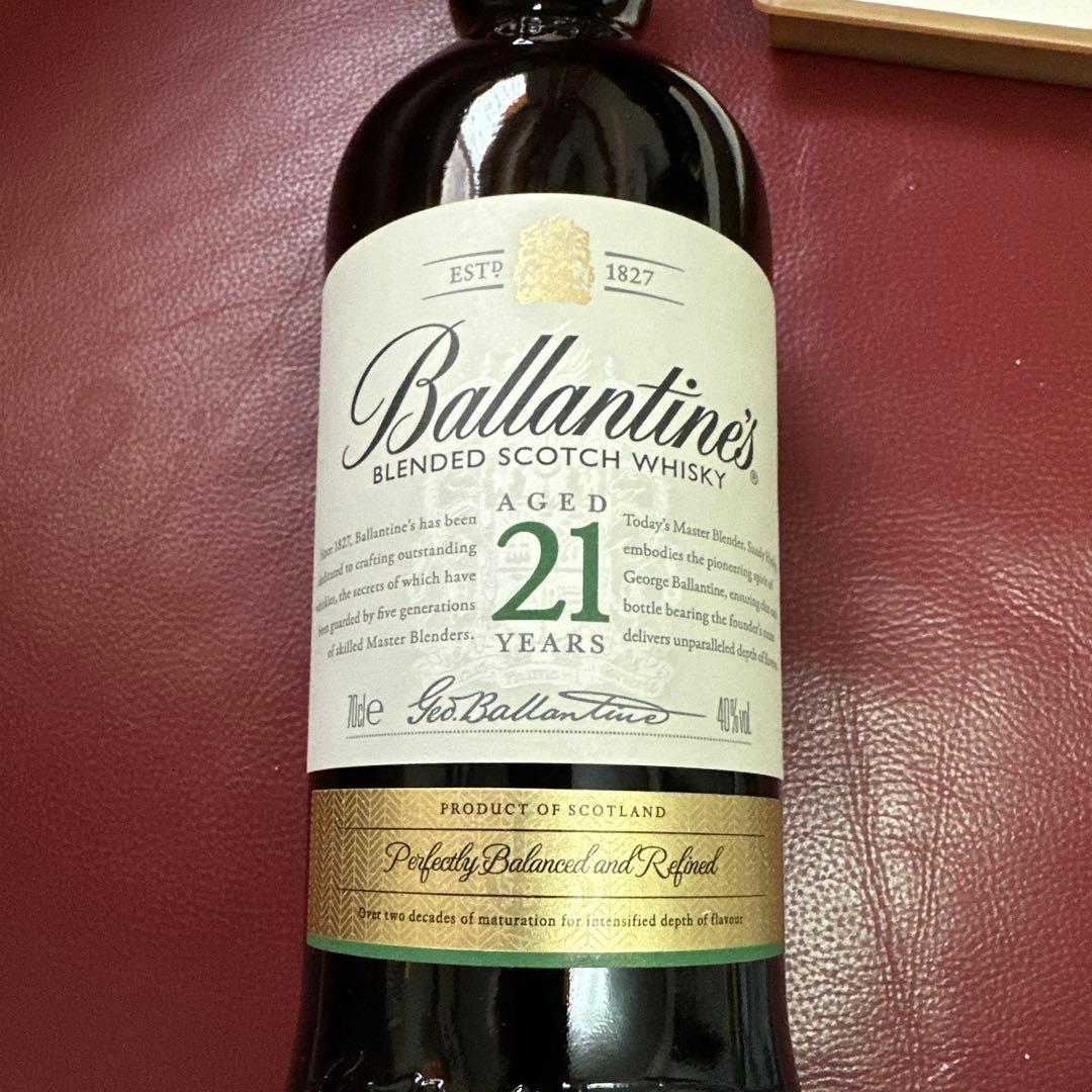 Ballantine's 21年 ブレンデッドスコッチウイスキー大特価！