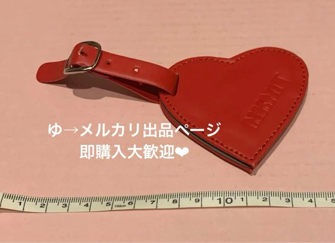 入手困難‼️【NKNIT】ハートミラー❤️　レッド　赤