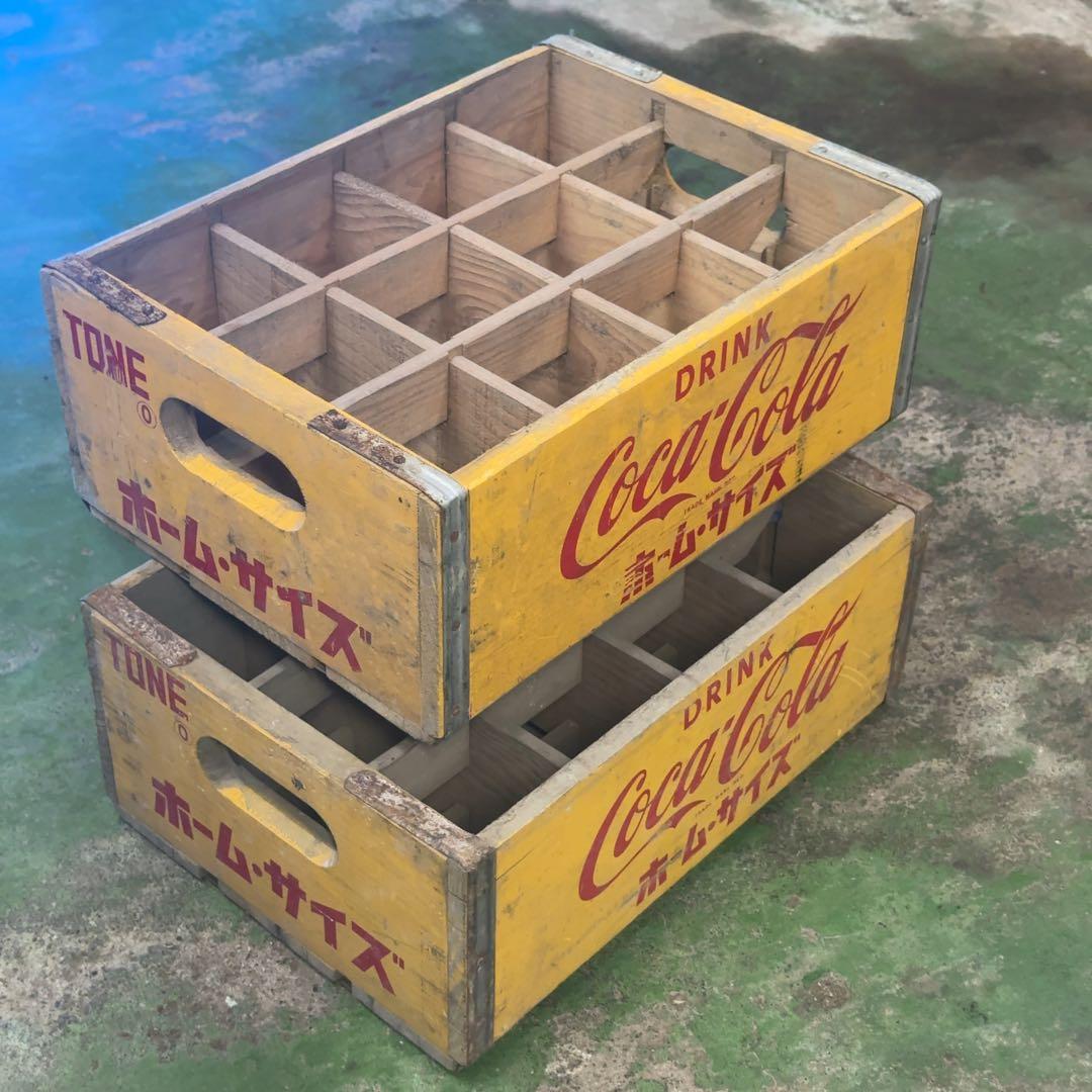 コカコーラ ホームサイズ 木箱 2個セット
