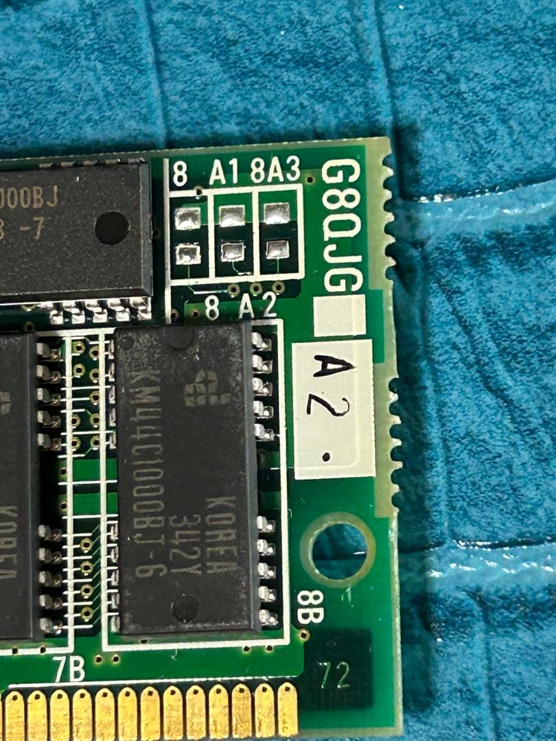 初期 NEC PC98用 [A01][A02パリティ付き] SIMM メモリ