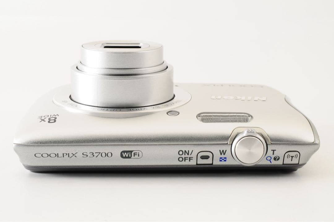 【美品】 ニコン Nikon COOLPIX S3700 コンパクト デジカメ