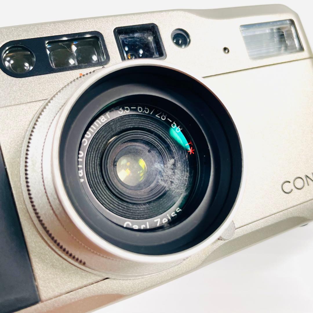 ⭐️箱付美品⭐️ CONTAX TVS メタルフード 動作品　フィルムカメラ