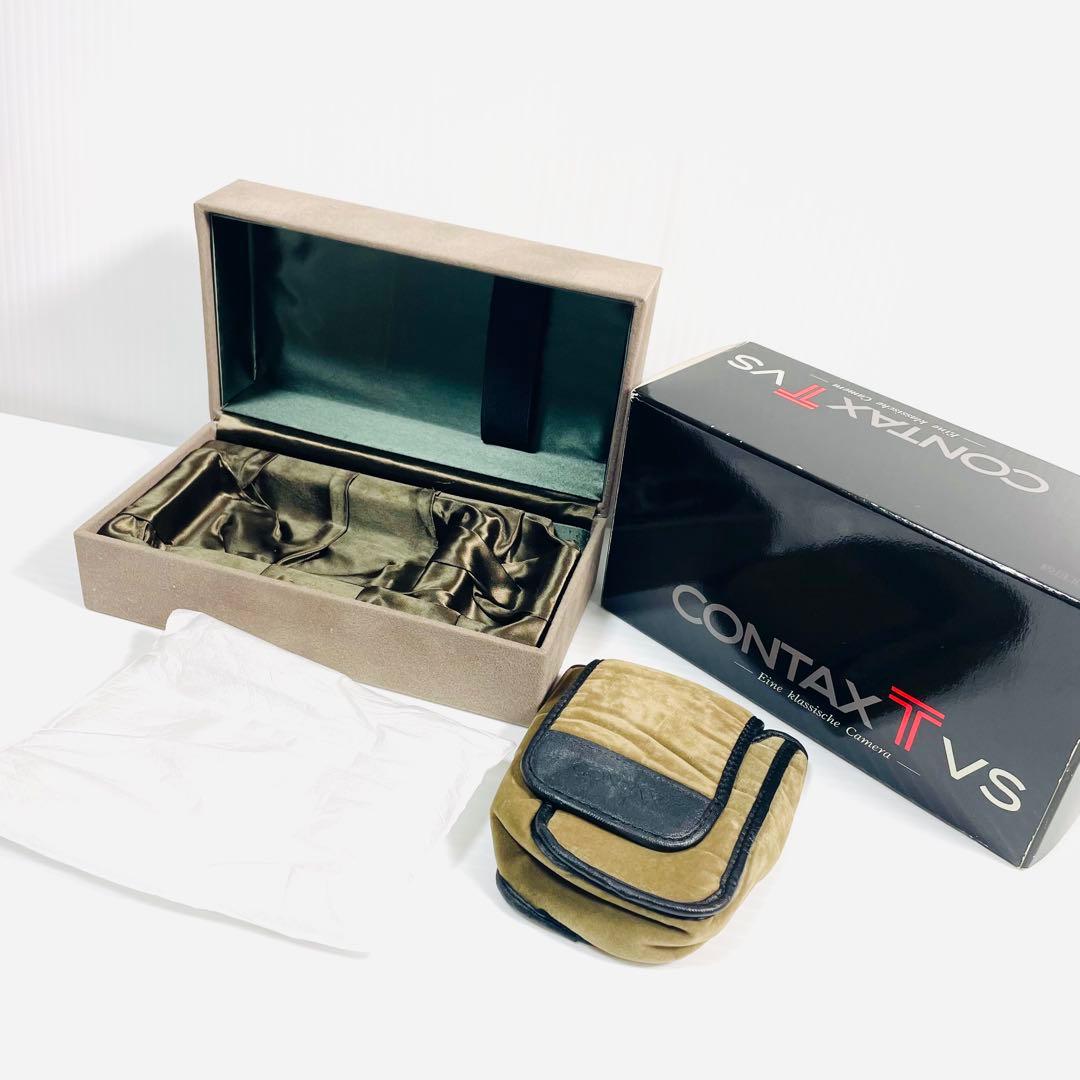⭐️箱付美品⭐️ CONTAX TVS メタルフード 動作品　フィルムカメラ