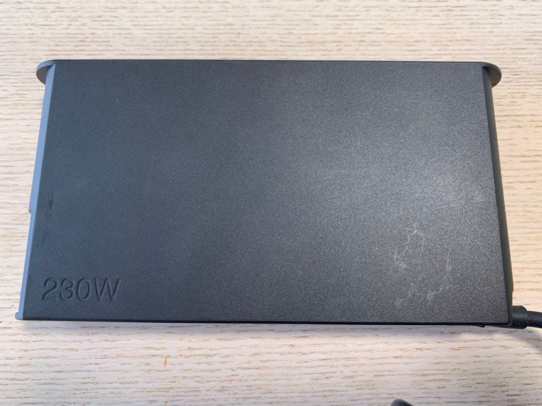H20 Lenovo 230W 充電アダプターADL230SLC3A