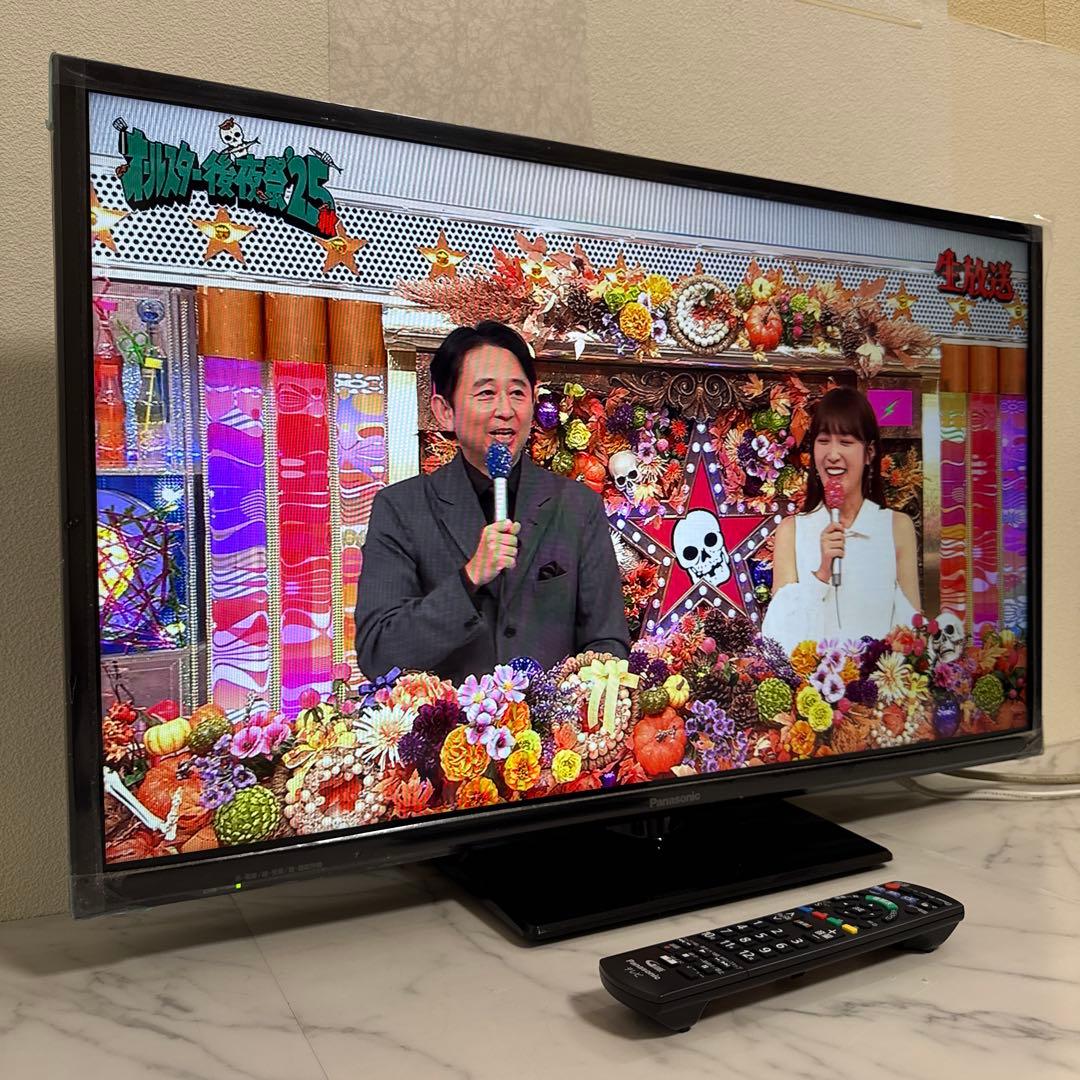 送料込 Panasonic 32V型液晶テレビ VIERA USBHDD録画対応
