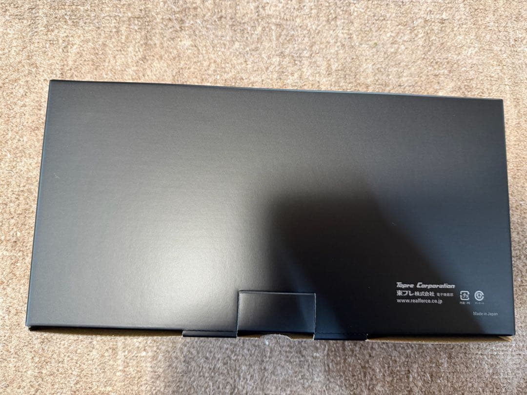 REALFORCE RC1 US配列キーボード45g静音黒C1HK11
