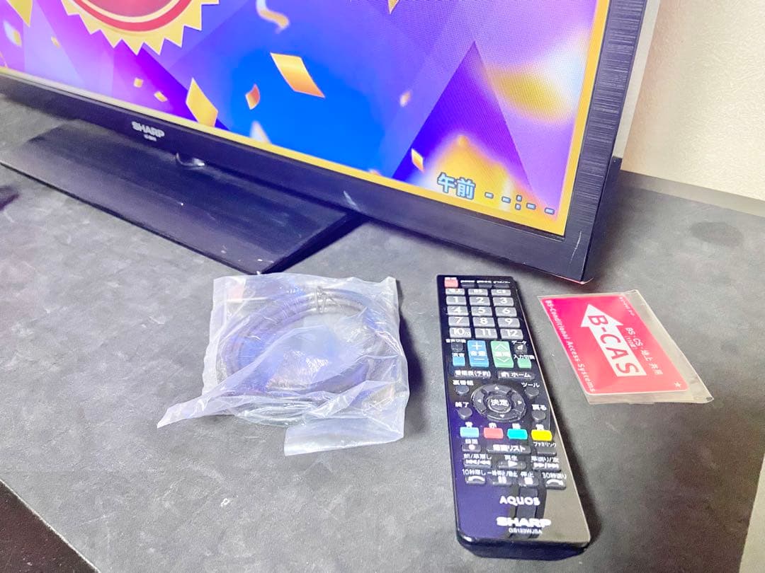 【すぐ使えます】SHARP 32型AQUOS｜HDMI×2・録画対応