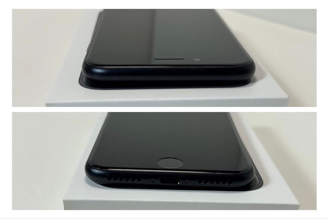 超美品 iPhone SE 第3世代64GBミッドナイト 純正バッテリー100％