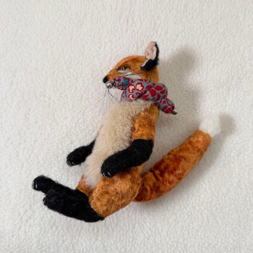 Cantik Bear ハンドメイド テディベア作家 坂井礼 キツネ