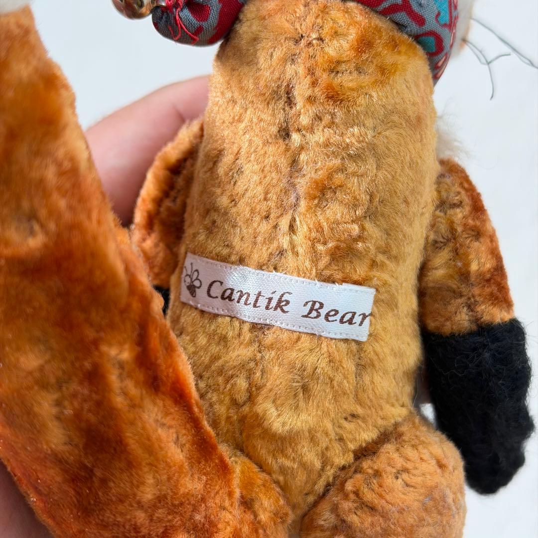 Cantik Bear ハンドメイド テディベア作家 坂井礼 キツネ