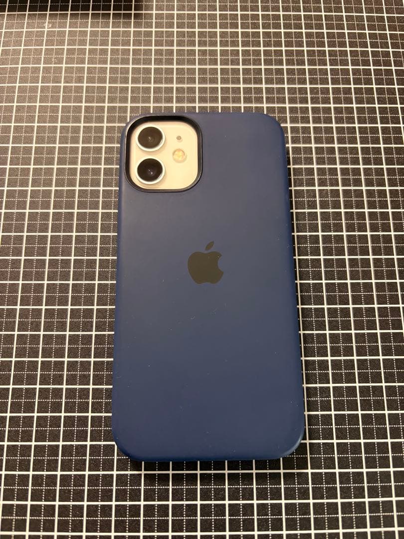 Apple iPhone 12 mini ホワイト 本体 純正ケース付