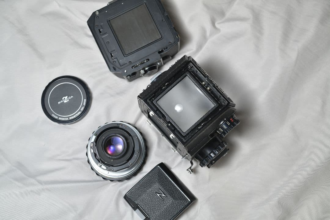 ブロニカECセット ニッコールP75mm F2.8 高輝度スクリーン