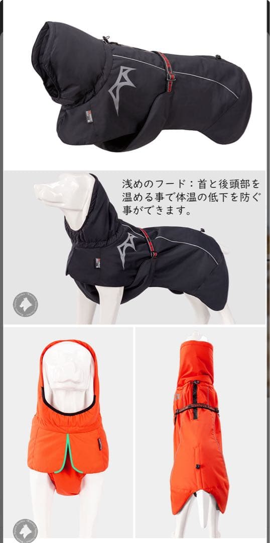 高機能中綿入り犬用コート　サイズ30