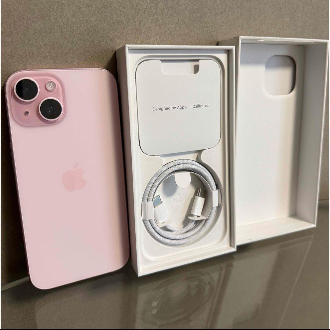 Apple iPhone 15 128GB ピンク SIMフリー