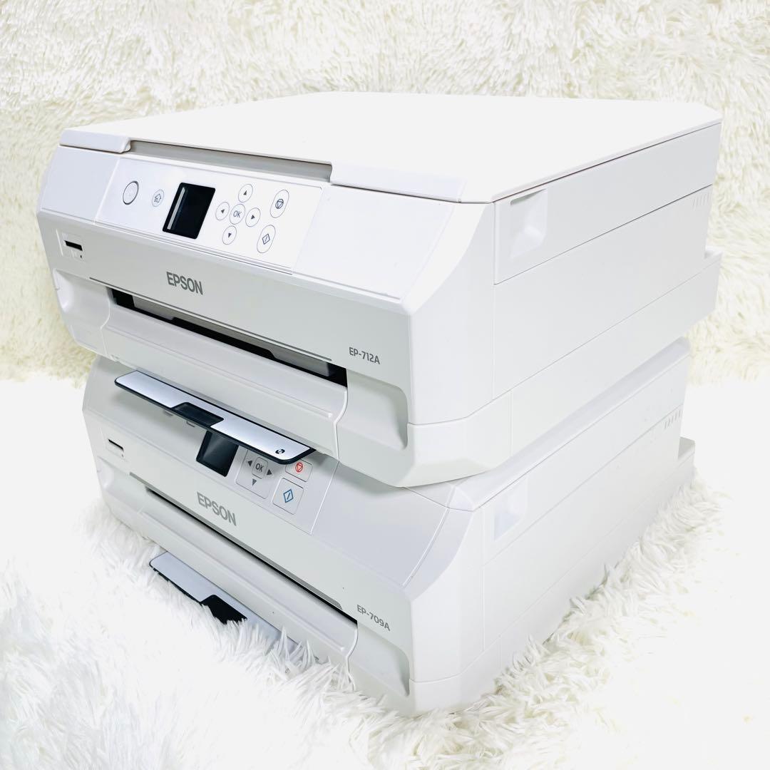 通電確認済み　 二台まとめ売り　EPSON EP-709 EP-712