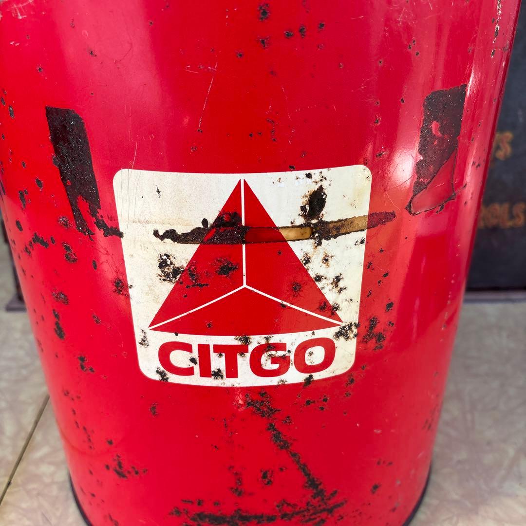 USA VINTAGE CITGO 5ガロン缶
