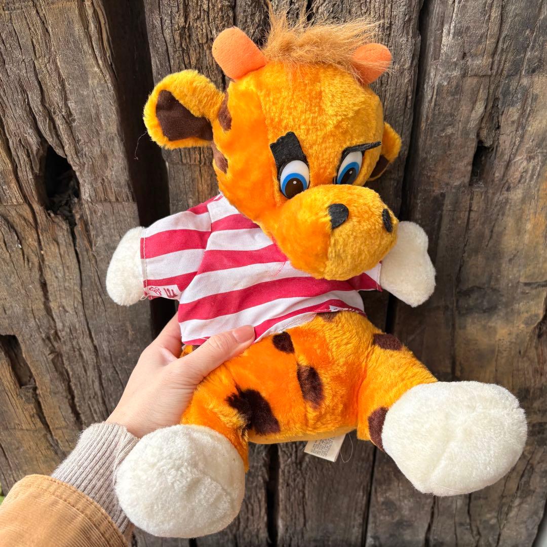 【USA vintage】KUDDLE ME TOYS キリン ぬいぐるみ