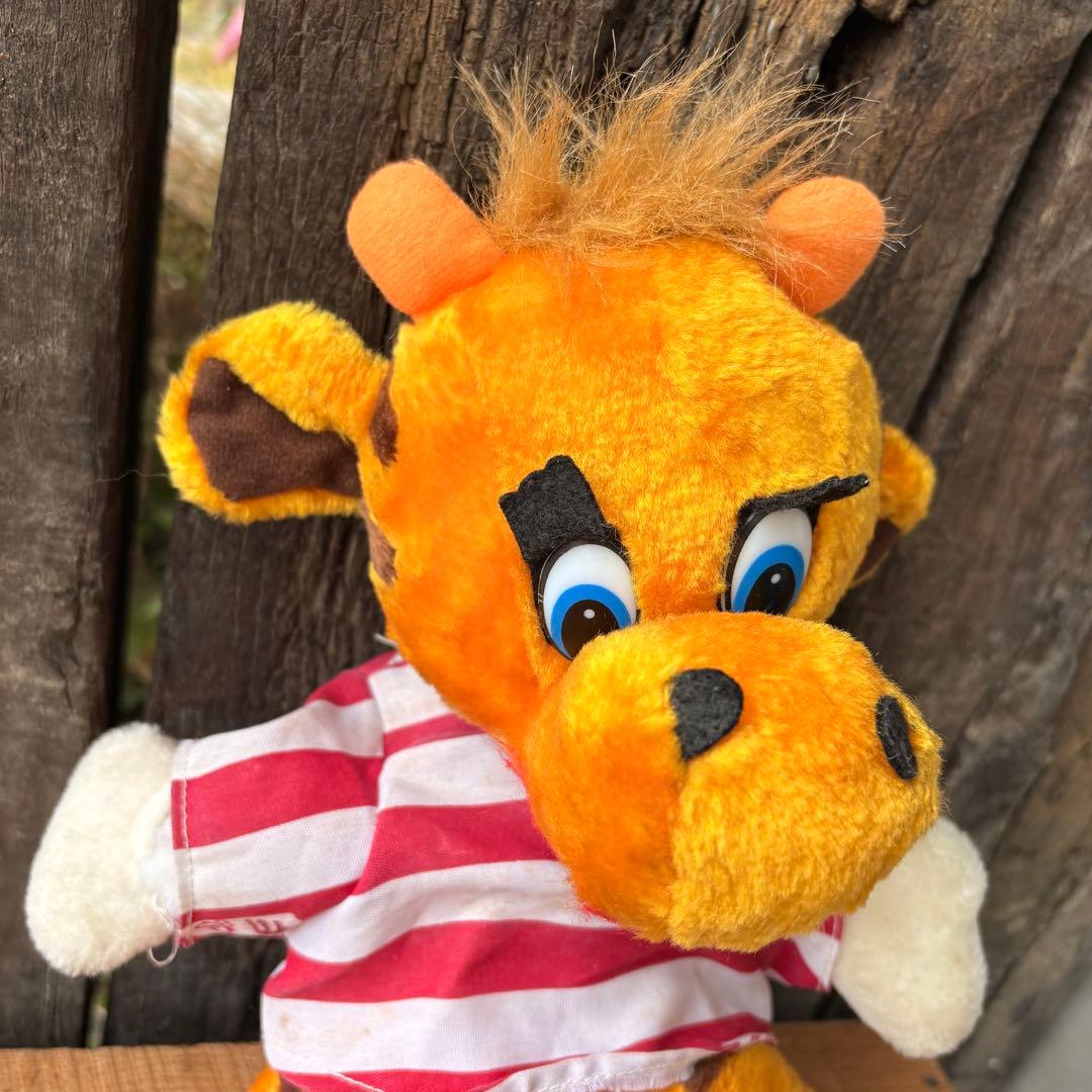 【USA vintage】KUDDLE ME TOYS キリン ぬいぐるみ