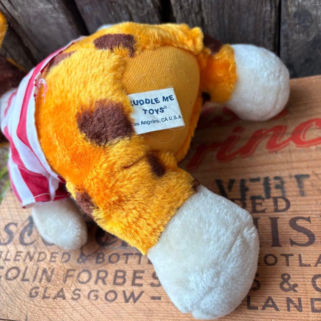 【USA vintage】KUDDLE ME TOYS キリン ぬいぐるみ