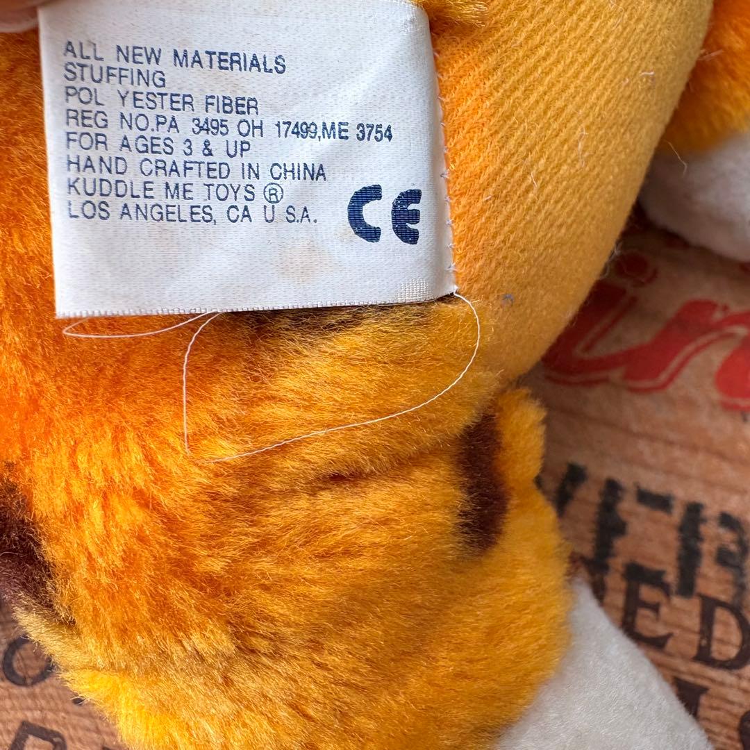 【USA vintage】KUDDLE ME TOYS キリン ぬいぐるみ