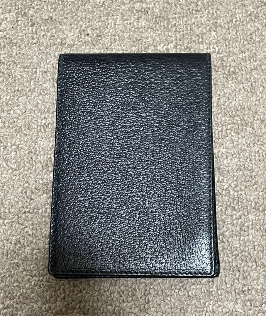 Smythson（スマイソン）　レザーメモパッド &ポールペン　英王国御用達