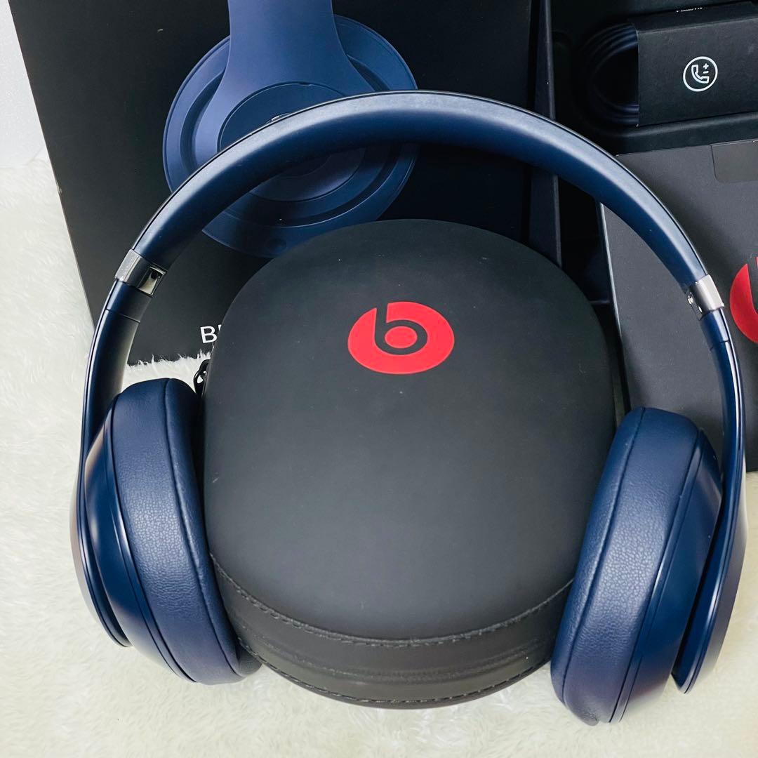 【新品同様品】Beats Studio3 Wireless Blue 元箱付き