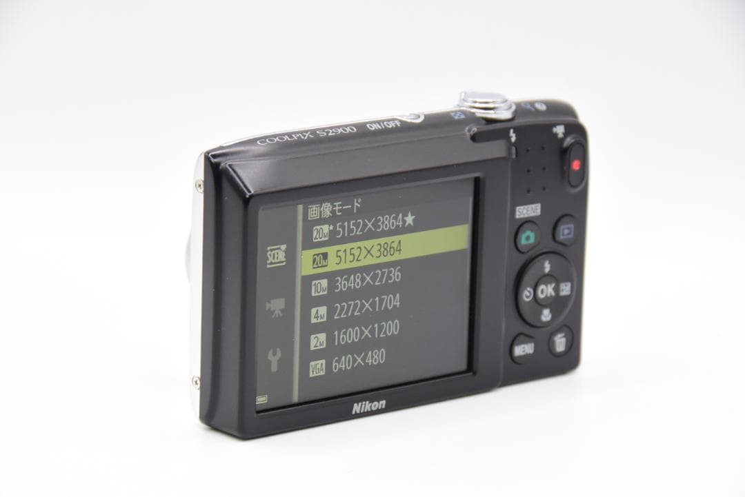 ■ ほぼ新品 ■ ニコン Nikon COOLPIX S2900 シルバー