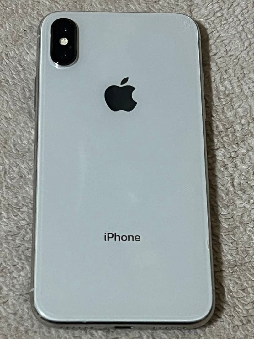 Apple iPhone X シルバー 256GB
