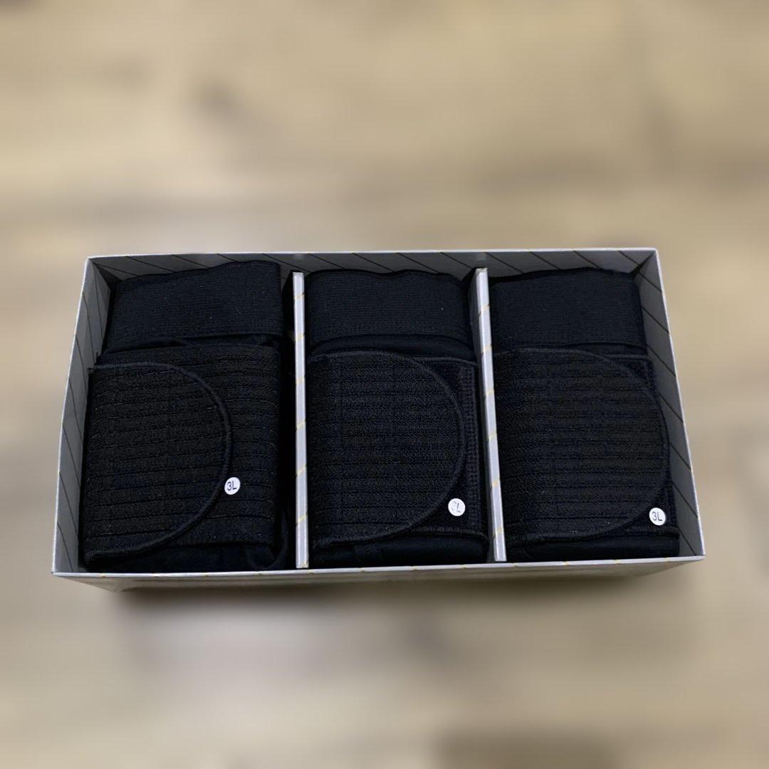 新品未使用 メンズ パワーガードボクサータイプ 3L ブラック