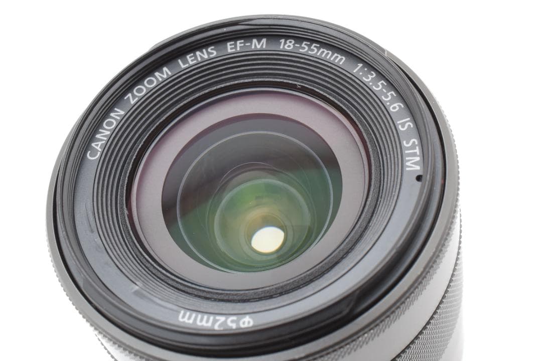 美品 キヤノン ズームレンズ EF-M 18-55mm f3.5-5.6