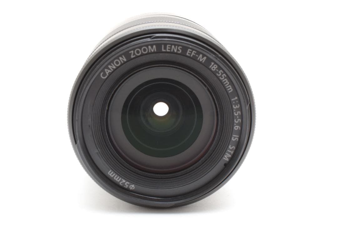 美品 キヤノン ズームレンズ EF-M 18-55mm f3.5-5.6