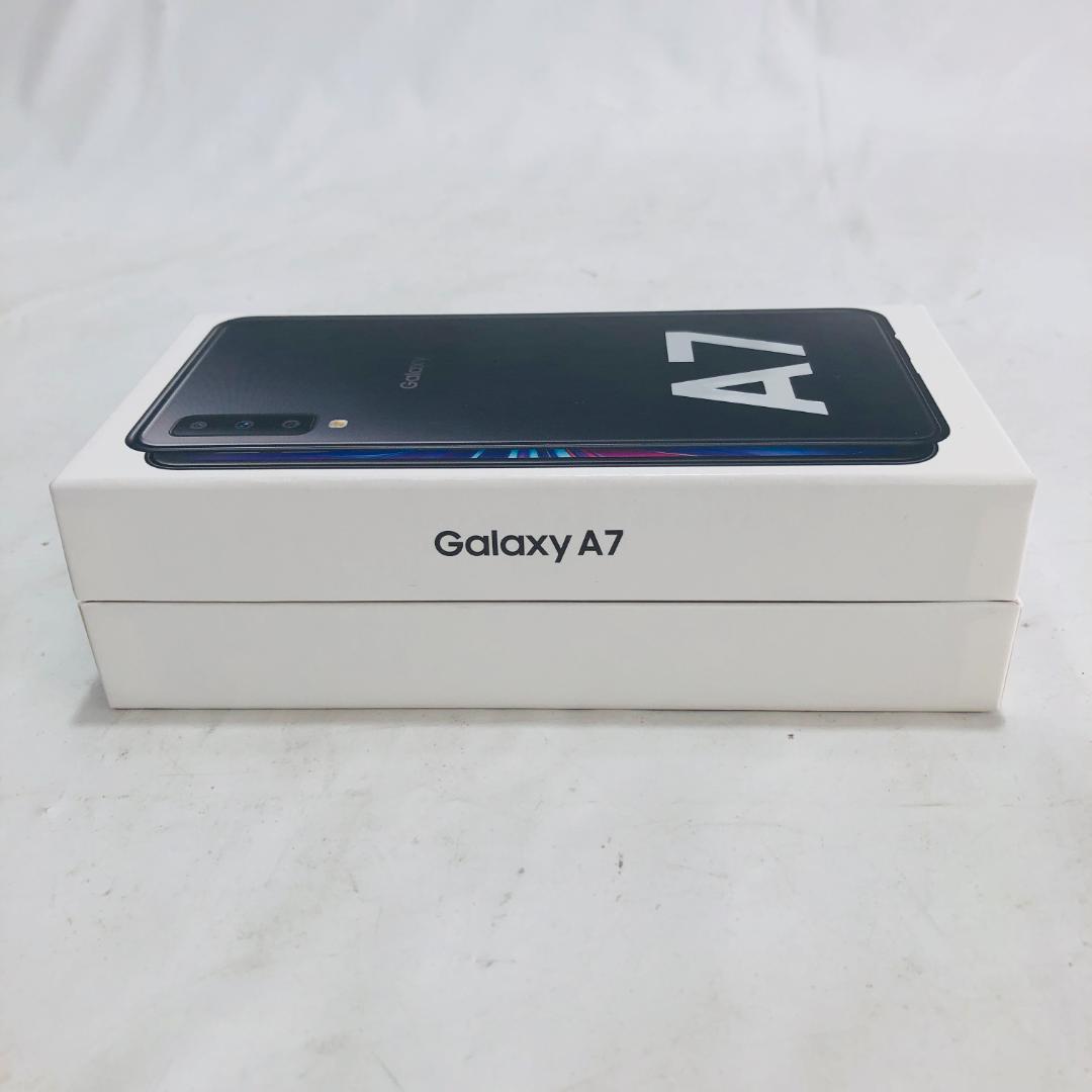 Galaxy A7 本体 SIMフリー ブラック SM-A750C q9