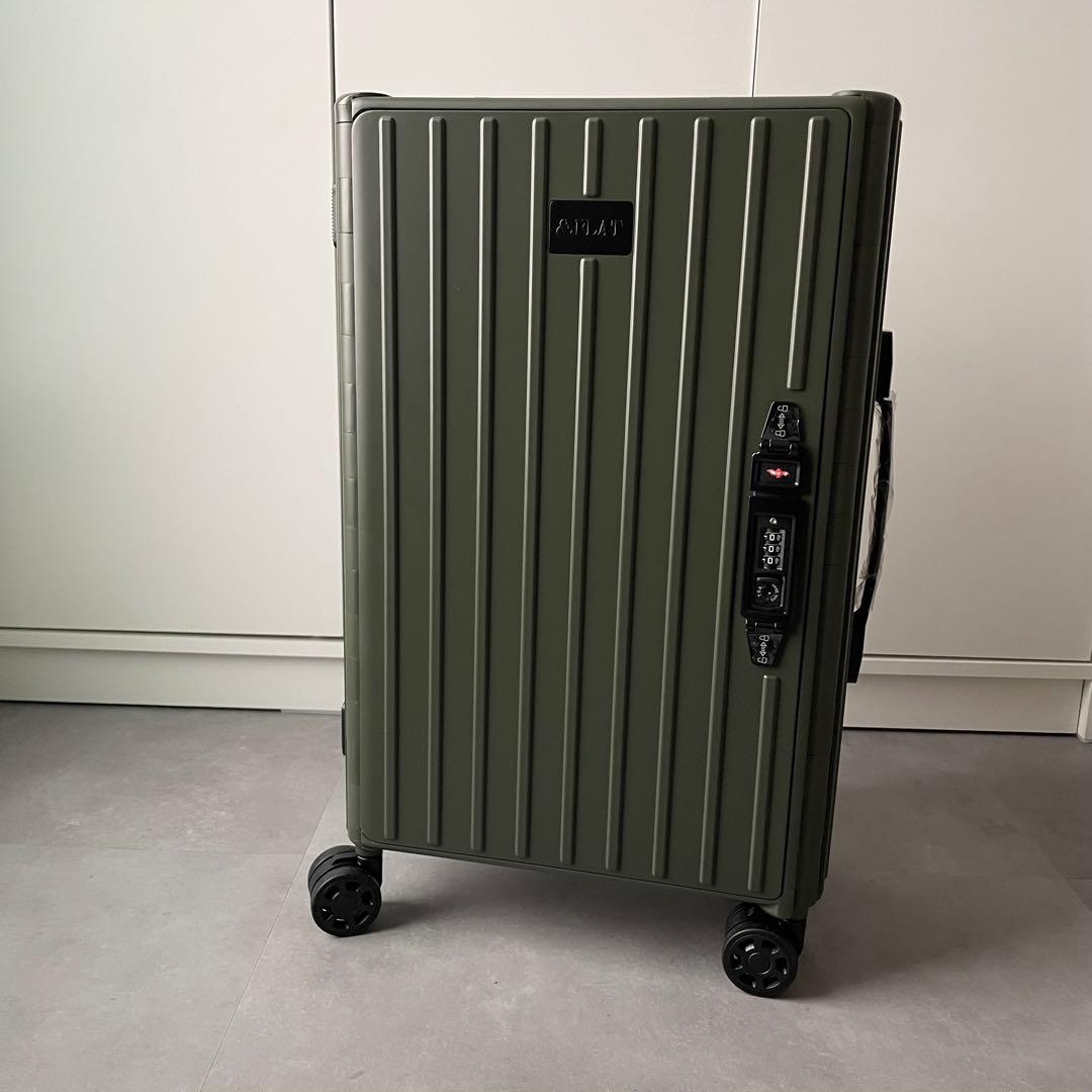 &.FLAT折り畳めるキャリーケース 機内持ち込み可能35Lスーツケースフラット