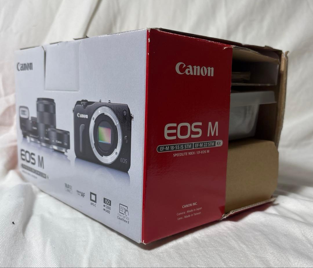 Canon EOS M レッド ミラーレスカメラ