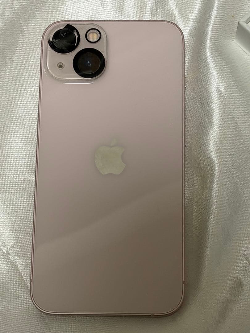 iPhone 13 128G ピンク 本体 カメラ割れ 箱付き
