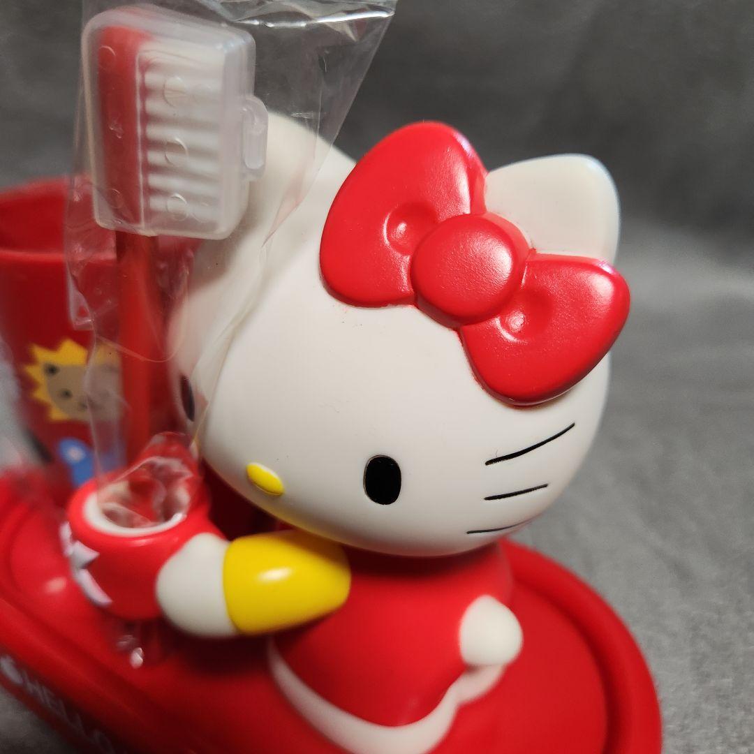 サンリオ ハローキティハブラシスタンドセット 歯ブラシ立て 平成レトロ 希少品