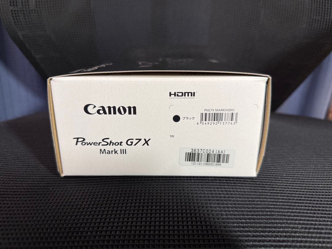 Canon PowerShot G7X Mark3 ブラック 新品 Mark ⅲ