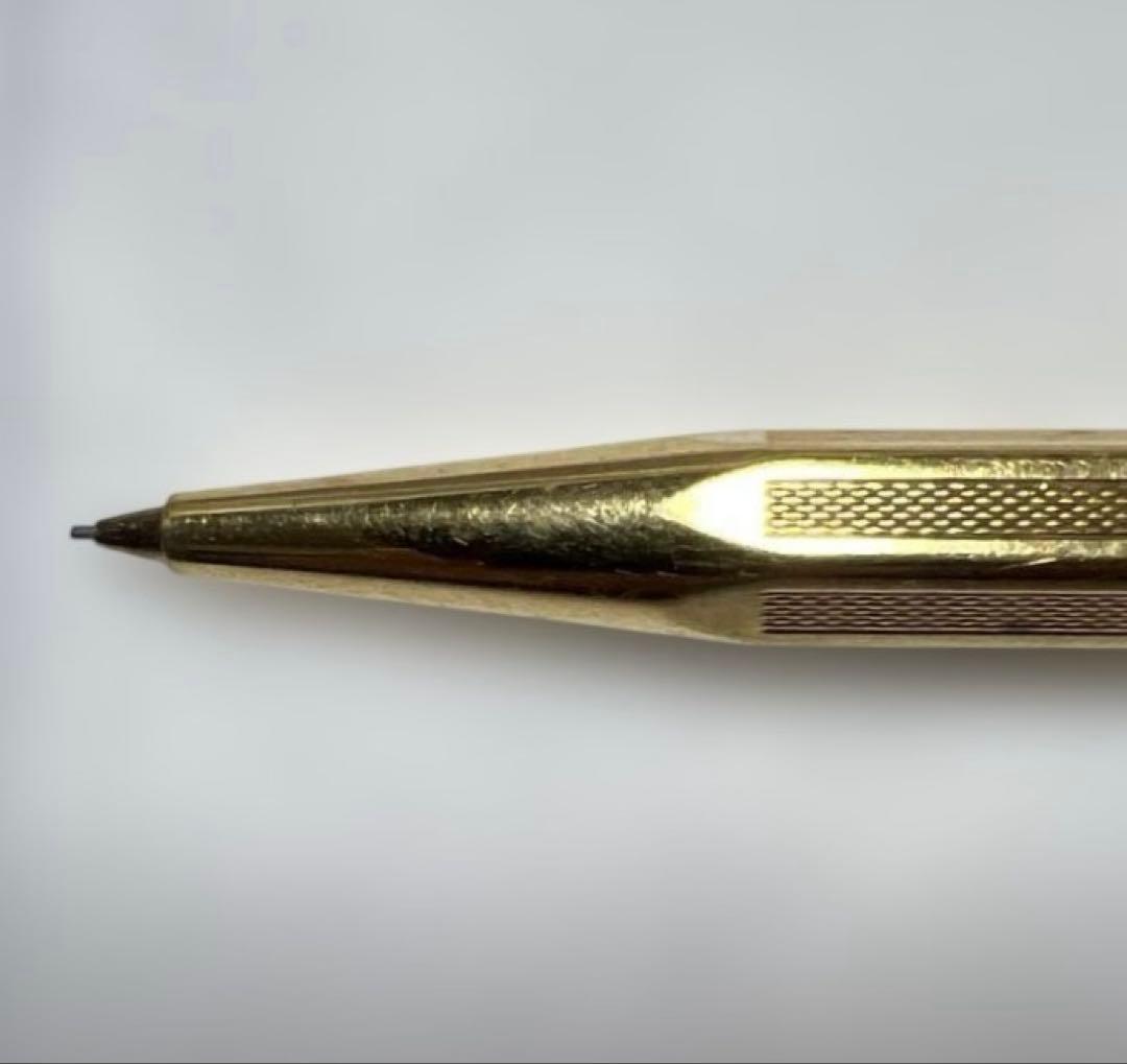 少々難あり、大幅値下げ‼️CARAN D’ACHE エクリドール 金張りシャーペン