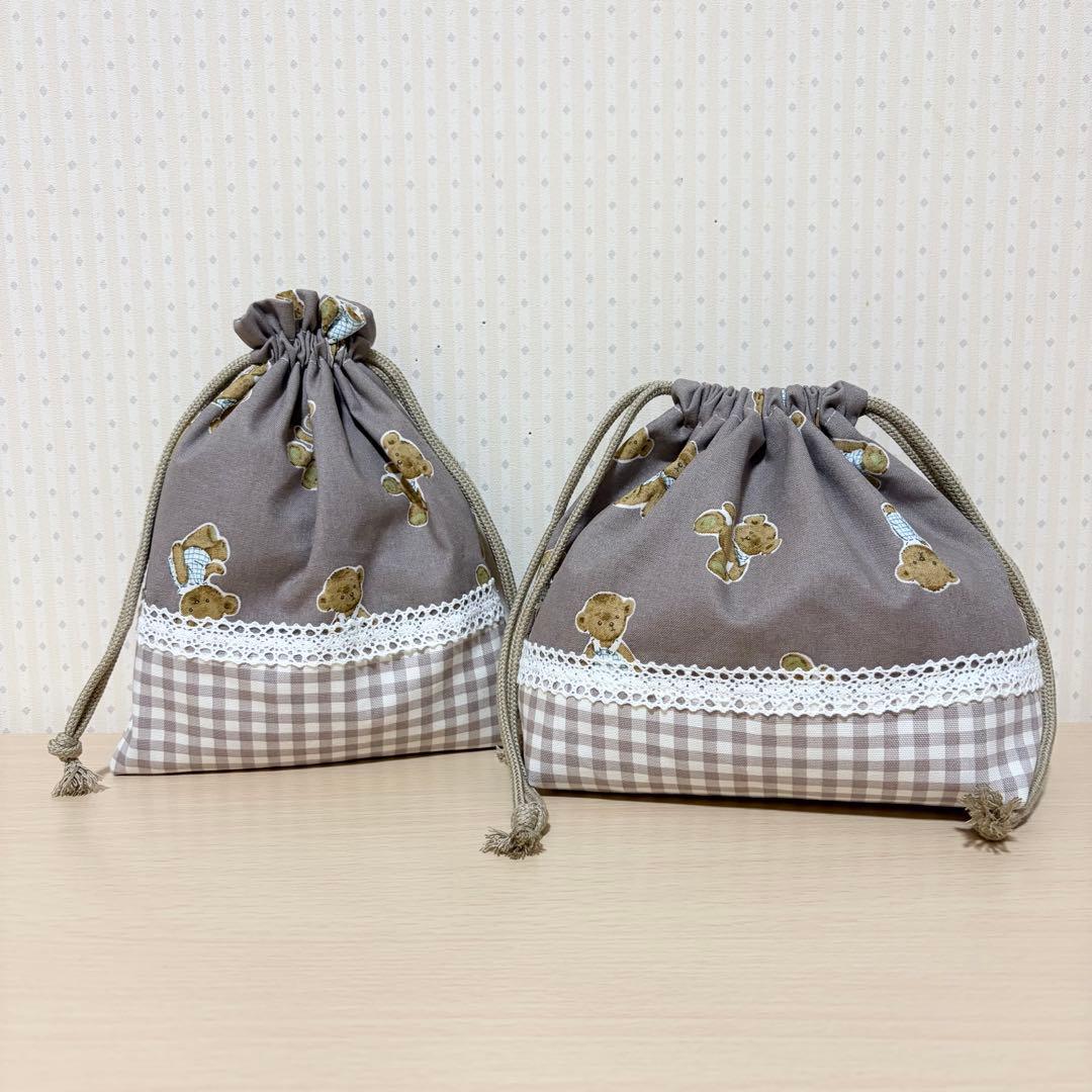 032.入園入学5点セット／裏地付きで丈夫☆