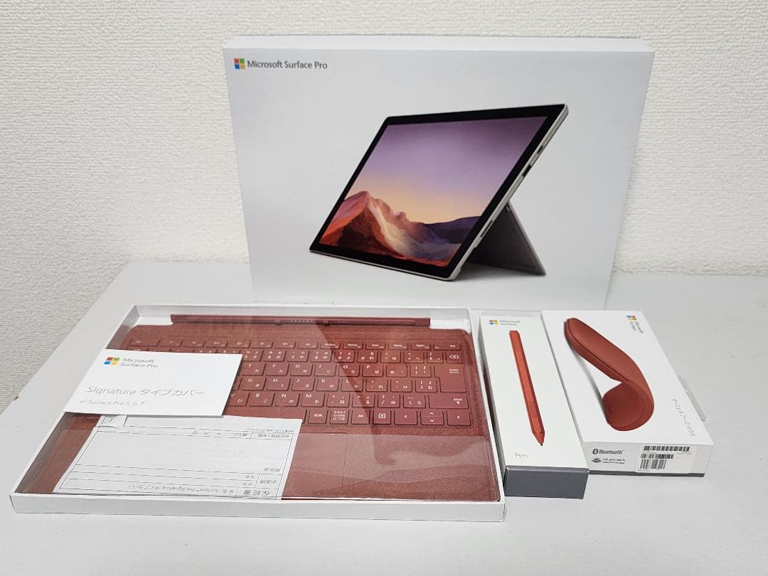 美品　Surface Pro 7　上位モデル　ペン、マウス,オフィス付き