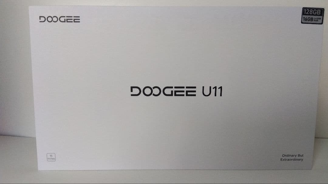 【未使用品】No.5 DOOGEE U11 Android16 Black
