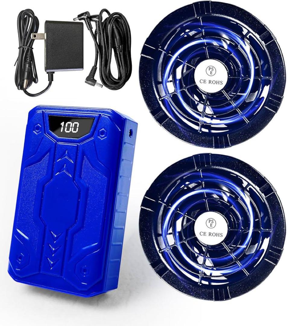 新品❤️ 空調作業服 ファンバッテリーセット 40V超高出力 30000mAh