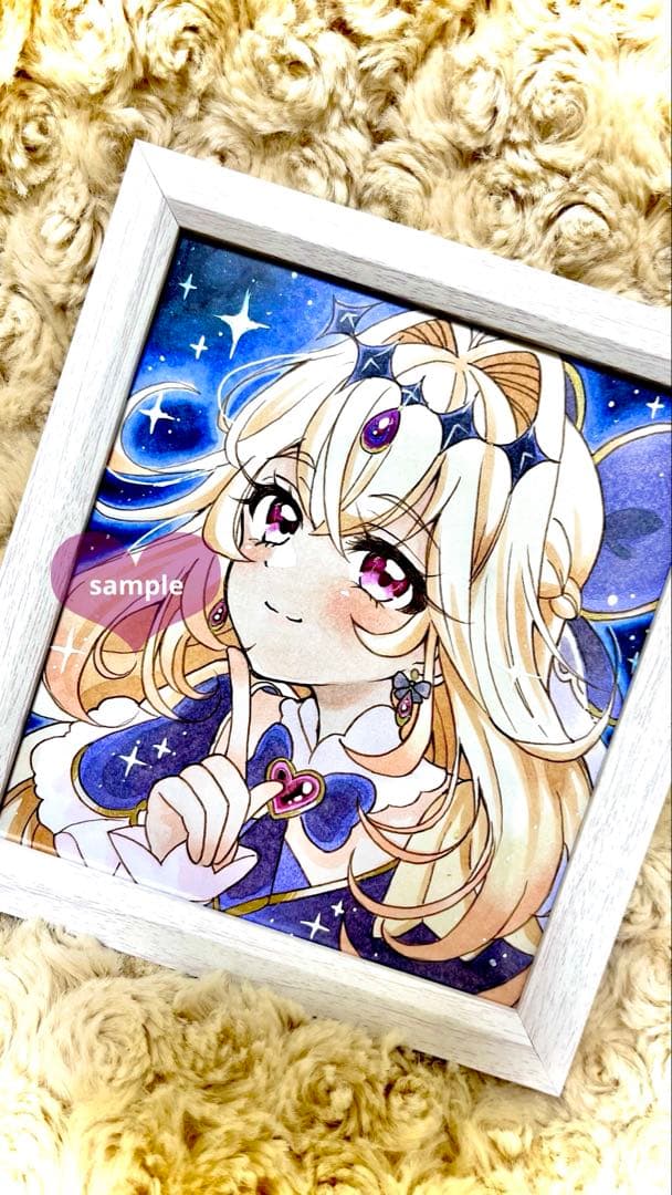 ど*り様 イラスト　手書きアナログイラスト　ファンアート　一点物　原画　No.3